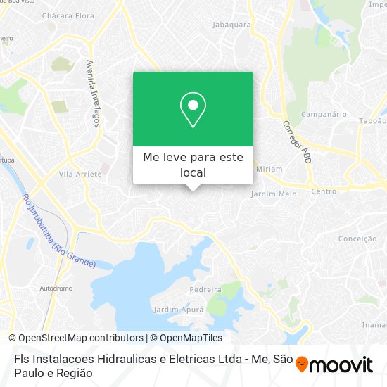 Fls Instalacoes Hidraulicas e Eletricas Ltda - Me mapa