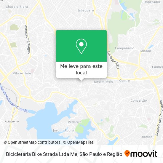 Bicicletaria Bike Strada Ltda Me mapa
