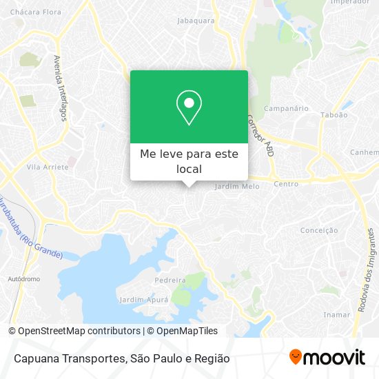 Capuana Transportes mapa