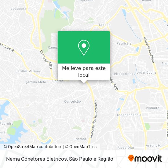 Nema Conetores Eletricos mapa