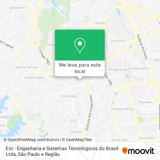 Est - Engenharia e Sistemas Tecnológicos do Brasil Ltda mapa