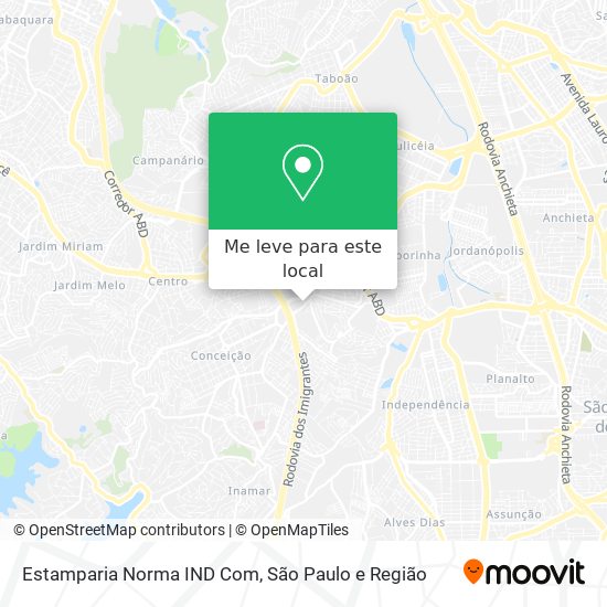 Estamparia Norma IND Com mapa