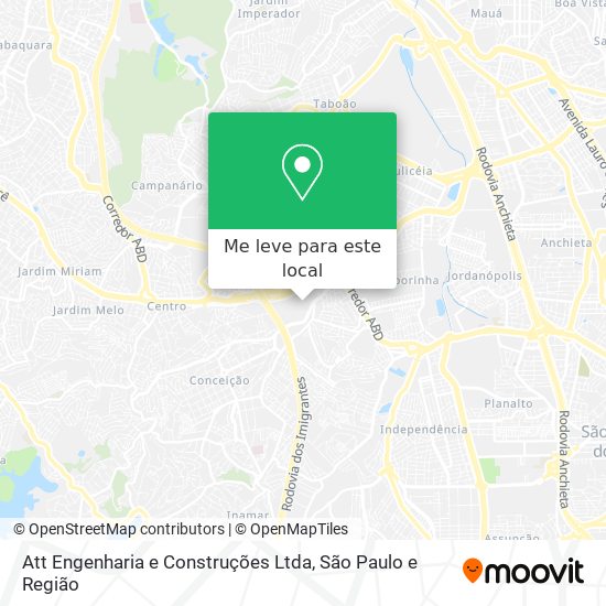 Att Engenharia e Construções Ltda mapa