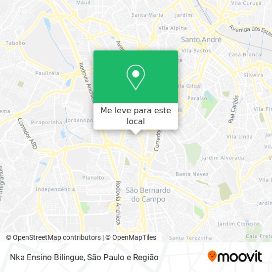 Nka Ensino Bilingue mapa