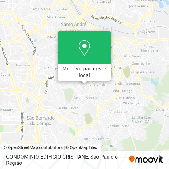 CONDOMINIO EDIFICIO CRISTIANE mapa