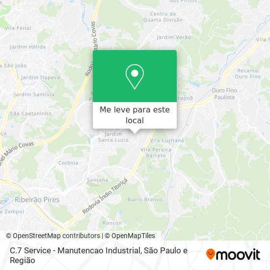 C.7 Service - Manutencao Industrial mapa