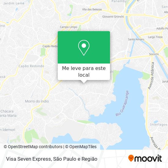 Visa Seven Express mapa