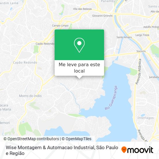 Wise Montagem & Automacao Industrial mapa