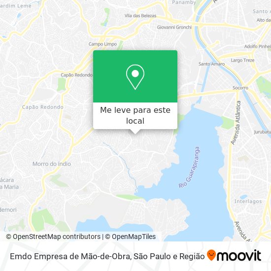 Emdo Empresa de Mão-de-Obra mapa