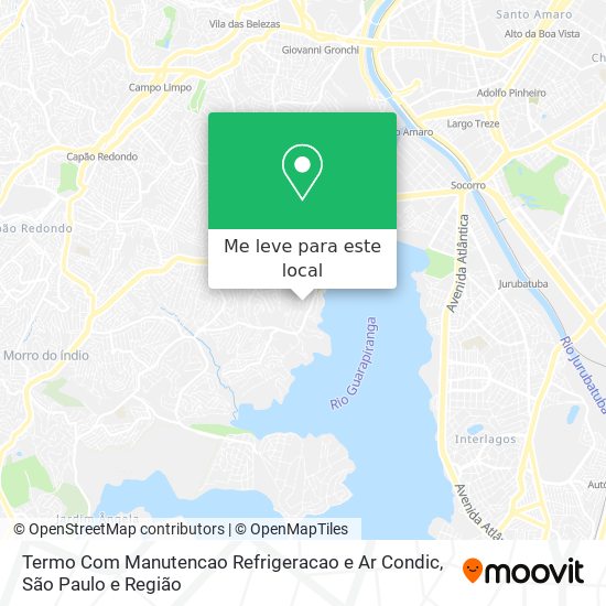 Termo Com Manutencao Refrigeracao e Ar Condic mapa