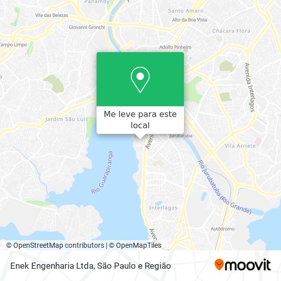 Enek Engenharia Ltda mapa