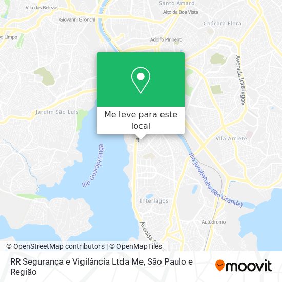 RR Segurança e Vigilância Ltda Me mapa