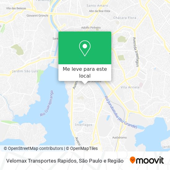 Velomax Transportes Rapidos mapa