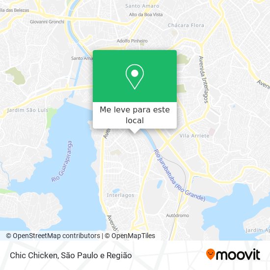 Chic Chicken mapa