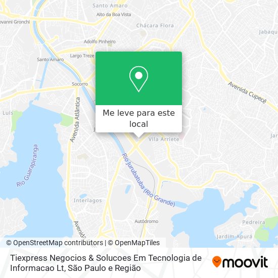 Tiexpress Negocios & Solucoes Em Tecnologia de Informacao Lt mapa