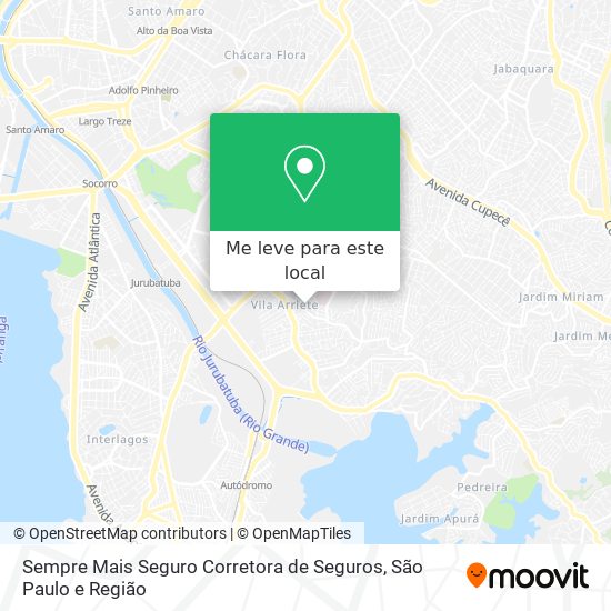 Sempre Mais Seguro Corretora de Seguros mapa