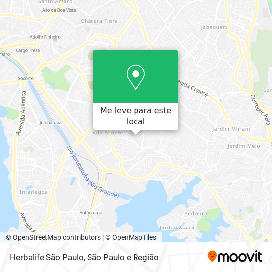 Herbalife São Paulo mapa