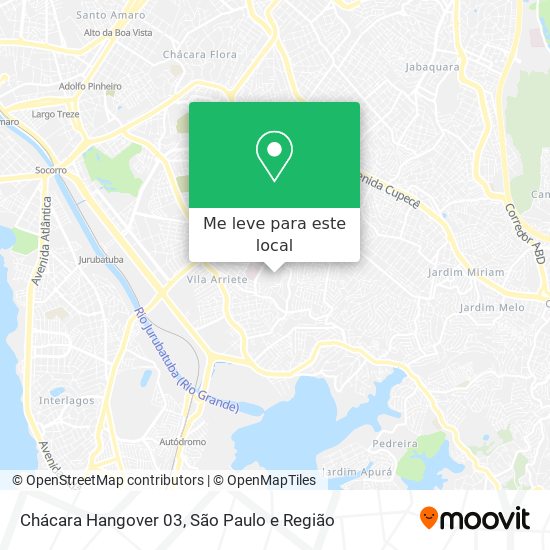 Chácara Hangover 03 mapa