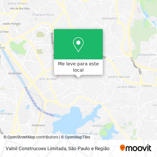 Valnil Construcoes Limitada mapa