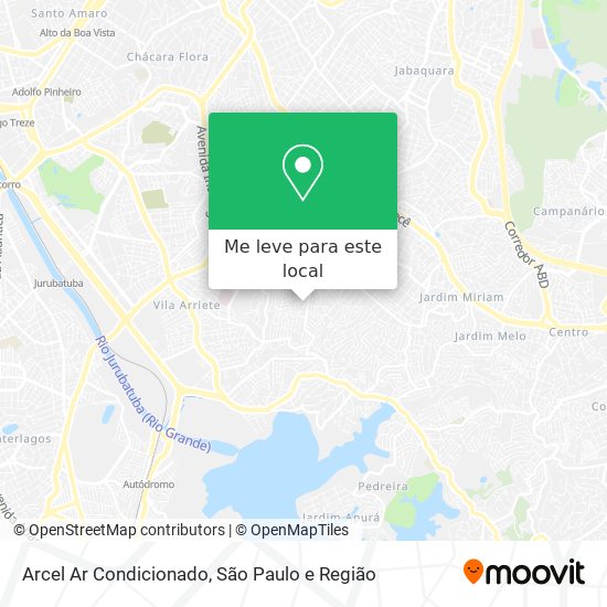 Arcel Ar Condicionado mapa