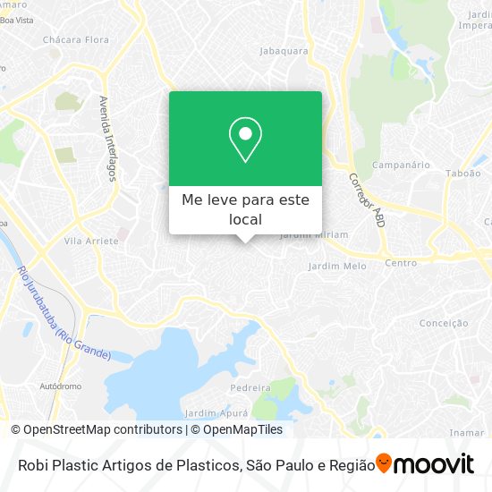 Robi Plastic Artigos de Plasticos mapa