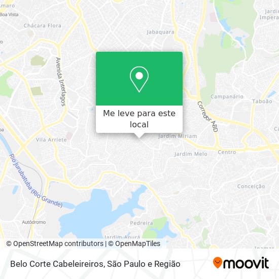 Belo Corte Cabeleireiros mapa