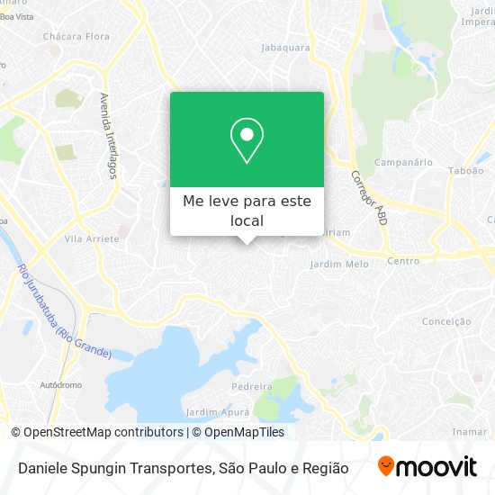Daniele Spungin Transportes mapa