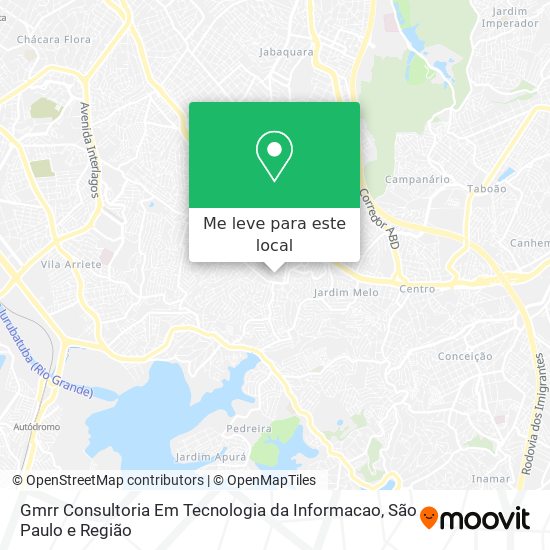 Gmrr Consultoria Em Tecnologia da Informacao mapa