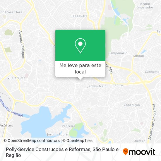 Polly-Service Construcoes e Reformas mapa
