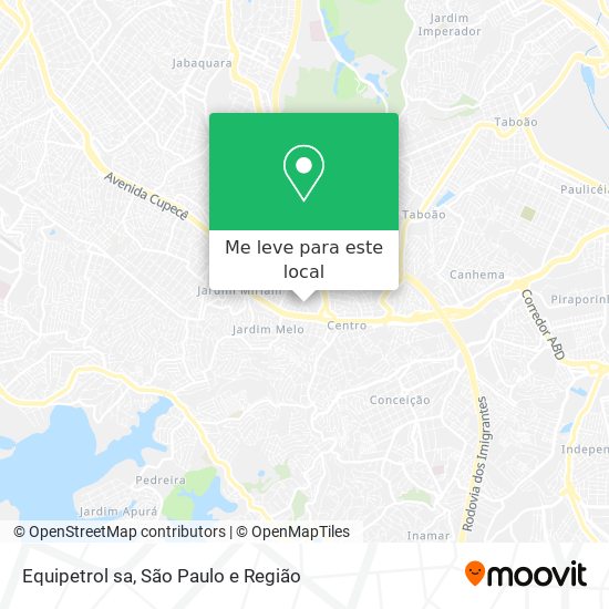 Equipetrol sa mapa