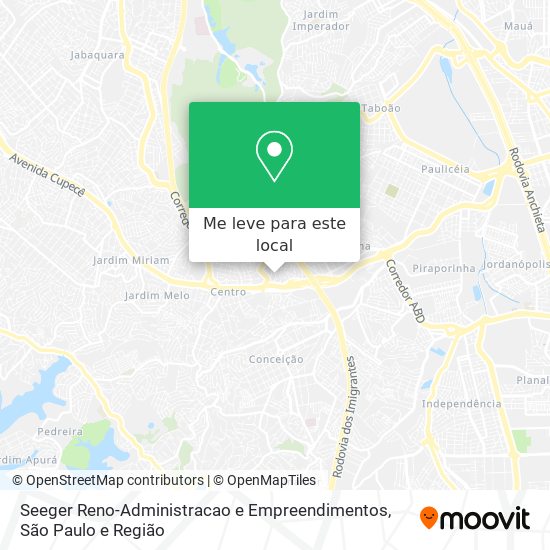 Seeger Reno-Administracao e Empreendimentos mapa