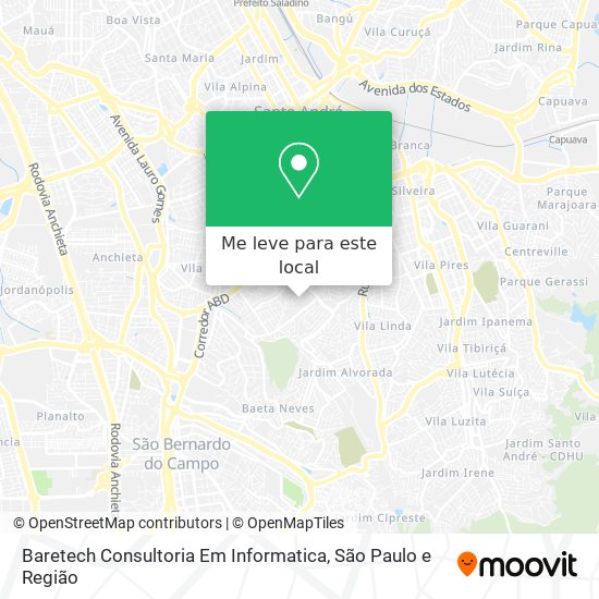 Baretech Consultoria Em Informatica mapa