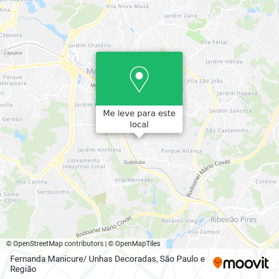 Fernanda Manicure/ Unhas Decoradas mapa