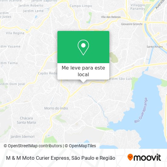 M & M Moto Curier Express mapa