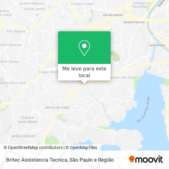 Britec Assistencia Tecnica mapa