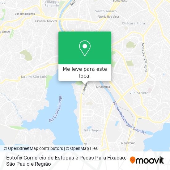 Estofix Comercio de Estopas e Pecas Para Fixacao mapa