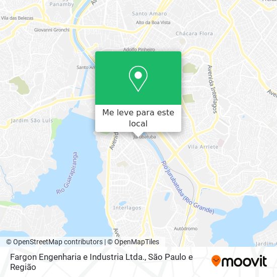 Fargon Engenharia e Industria Ltda. mapa