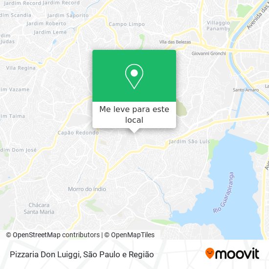 Pizzaria Don Luiggi mapa