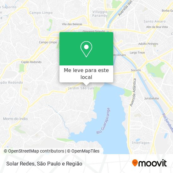 Solar Redes mapa