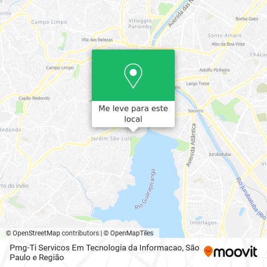 Pmg-Ti Servicos Em Tecnologia da Informacao mapa