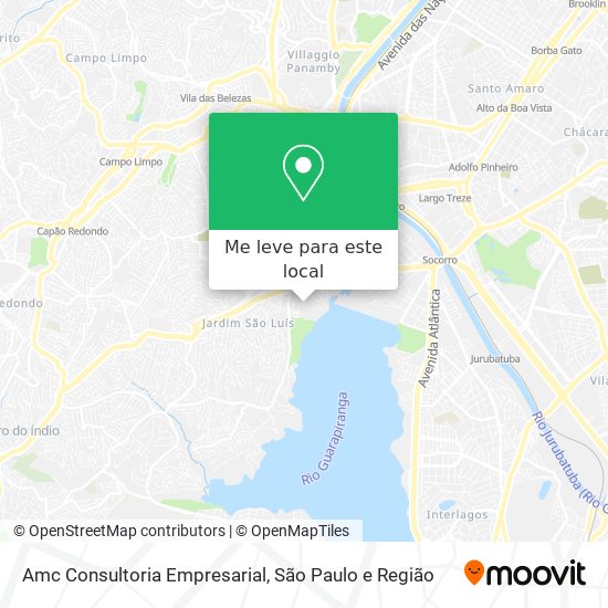 Amc Consultoria Empresarial mapa