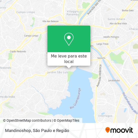 Mandinoshop mapa