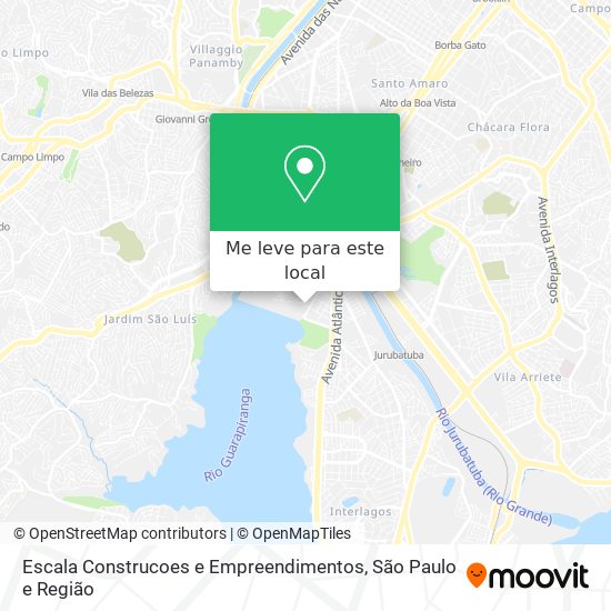 Escala Construcoes e Empreendimentos mapa