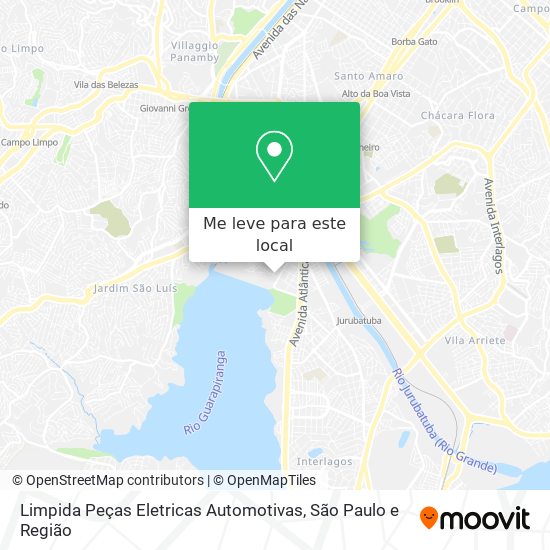 Limpida Peças Eletricas Automotivas mapa