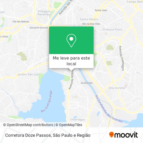 Corretora Doze Passos mapa