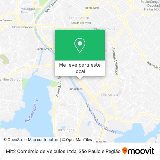 Mit2 Comércio de Veiculos Ltda mapa