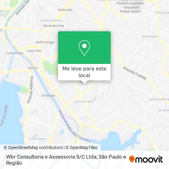 Wbr Consultoria e Assessoria S / C Ltda mapa