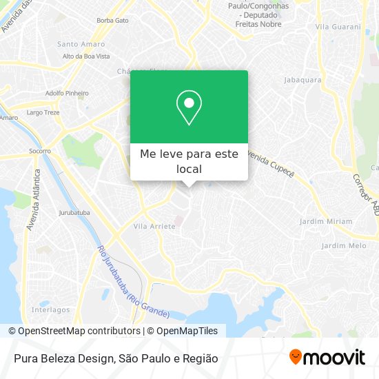 Pura Beleza Design mapa