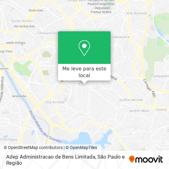 Adep Administracao de Bens Limitada mapa