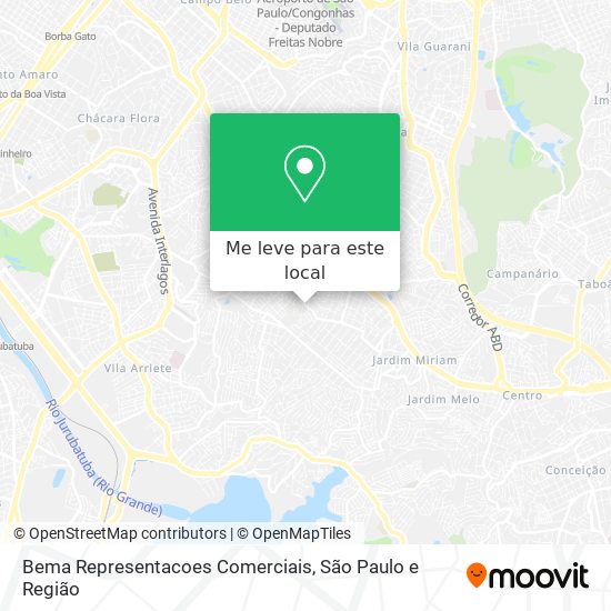 Bema Representacoes Comerciais mapa